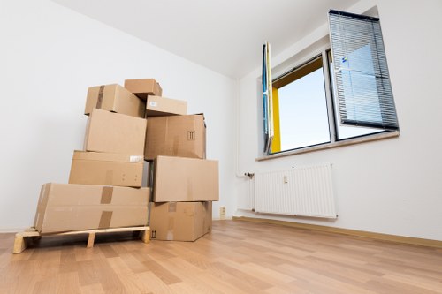 Nottinghill Storage team handling your belongings
