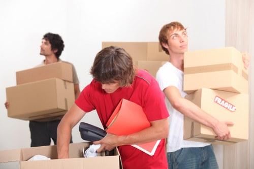 Secure storage facilities in Nottinghill provided by Man and Van