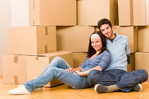 Quotation and contact step for a move in Notting Hill